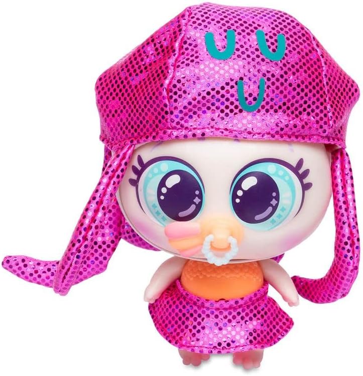 Miniatura 3 de Nerlie Ropa Neonate Aquanerlie Aquamerito Gorro y falda estilo medusa rosa brillante KSI-Merito Glu Glu por Distroller