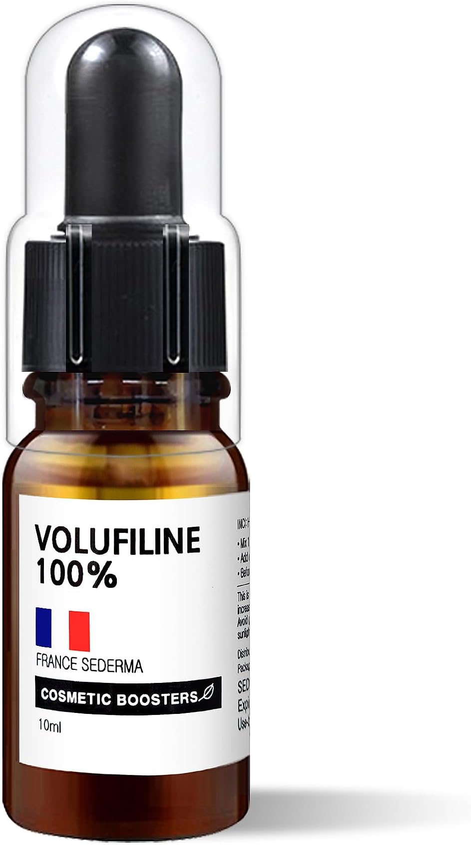 [ Volufiline 10ml ] Cosmetic Ingredient - 100% Volufiline 10ml(0.34 fl. oz) France SEDERMA | Cosmetic Grade | For face and body Improve Skin Elasticity, Wrinkle Improvement