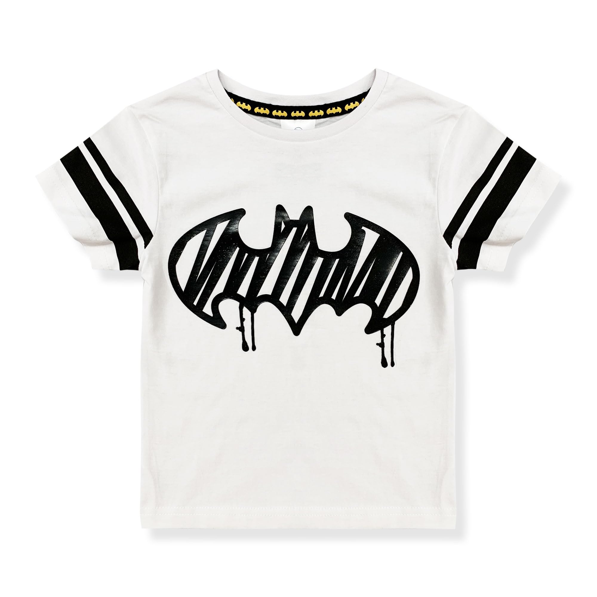 T-Shirt Batman Maglia Bambino Mezze Maniche in Cotone Maglietta Bimbo 6183