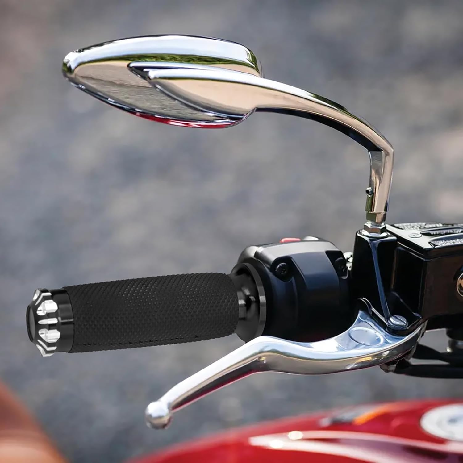 Motorcycle Handlebar Grips for 1" 25mm Hand Grips Fit for Harley Softail Dyna Touring Street Glide Road King Road Glide Electra Glide Sportster XL 883 1200