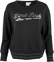 Vista 1 de Sudadera con cuello redondo y lentejuelas para mujer