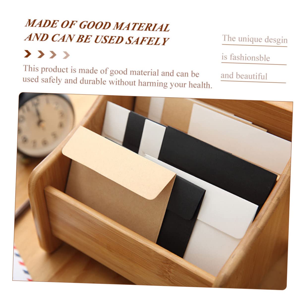 STOBOK 200 Stk Kraft-Umschlag Umschläge envelope braune Kraftpapiertüten kleine Päckchen Rückseite aus Kraftpapier Pergamentpapier leere Pakete Münzpakete Postkarte Briefmarke Geldbörse