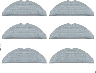 Beegie Compatible for Roborock. S8 / S8+ /S8 Pro Ultra G20 Double Vibration Mop Cloth Robot Vacuum Cleaner Replacement Spare Parts Accessories (Color : 6 PCS)