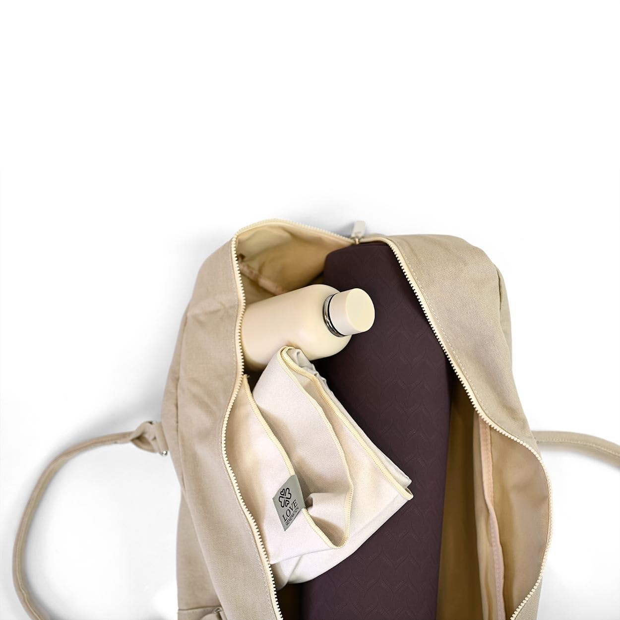Love Generation Yoga-Tasche für Yogamatte XL - Sand
