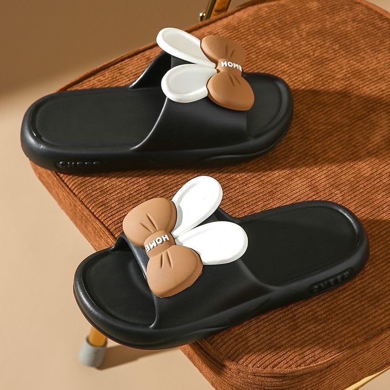 Image of DRUNKEN Slippers For Men Winter Sandals Casual Flats Home Footwear Man Girls Sliders Flip Flops Chappals Ladies Clogs Sleeper Slides Stylish Ortho Soft