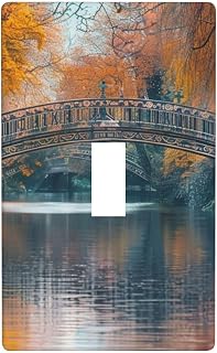 dublin ireland ha penny bridge river - Decorative Light Switch Covers Toggle Wall Plate Decorative Switchcover Electrical Switchplate,4.5x2.76 IN