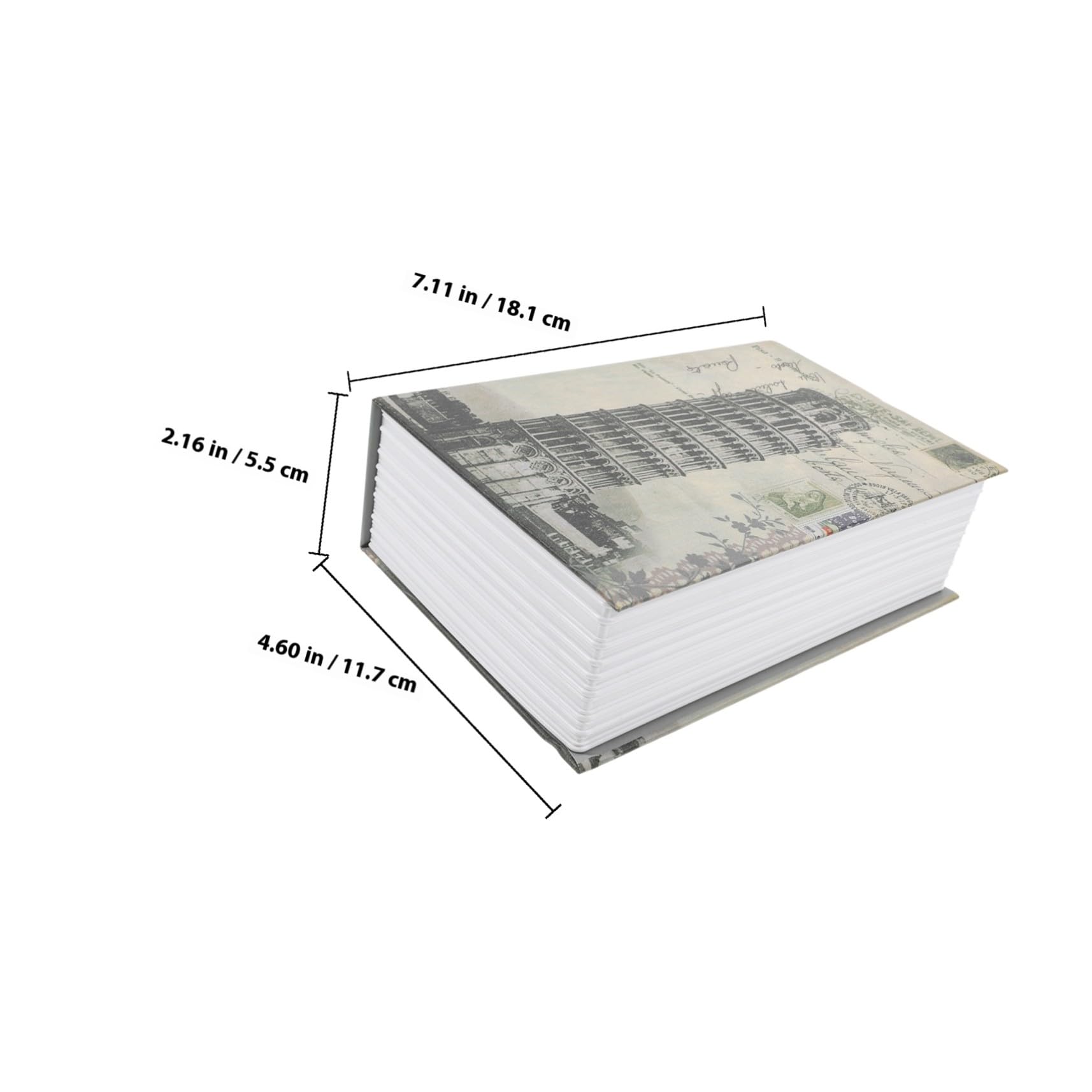 Cassaforte per Soldi a Combinazione, Libro Cassetta di Sicurezza Segreta, Scatola Serratura per Piccoli Oggetti e Documenti, Deposito Sicuro per Casa e Ufficio, Design Compatto