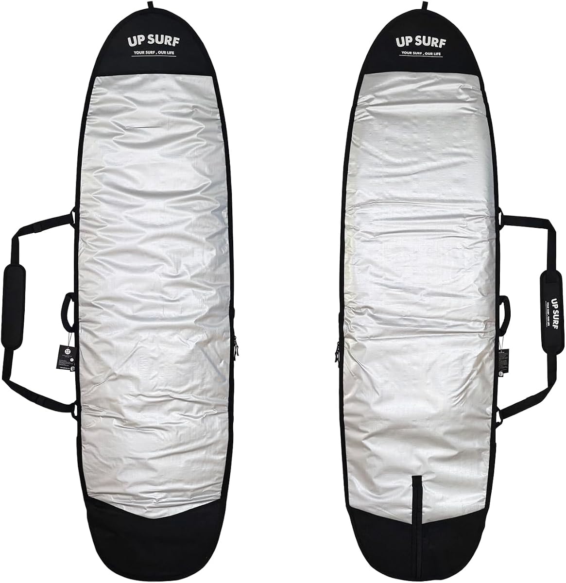 UP SURF Bolsa para Tabla de Surf, Daylight Bags para Fun Board, Tamaño 7'0", 7'6", 8'0", Funda para Tabla de Surf para Almacenamiento y Transporte de Tabla de Surf