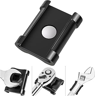 GIMYUAN Magnetic Wrench Extender Adapter for 1/2 Inch Drive Breaker Bar & 21 mm Hex Drive, Upgraded Wrench Extension Mechanic Torque Multiplier Tool for Cheater Bar, Black