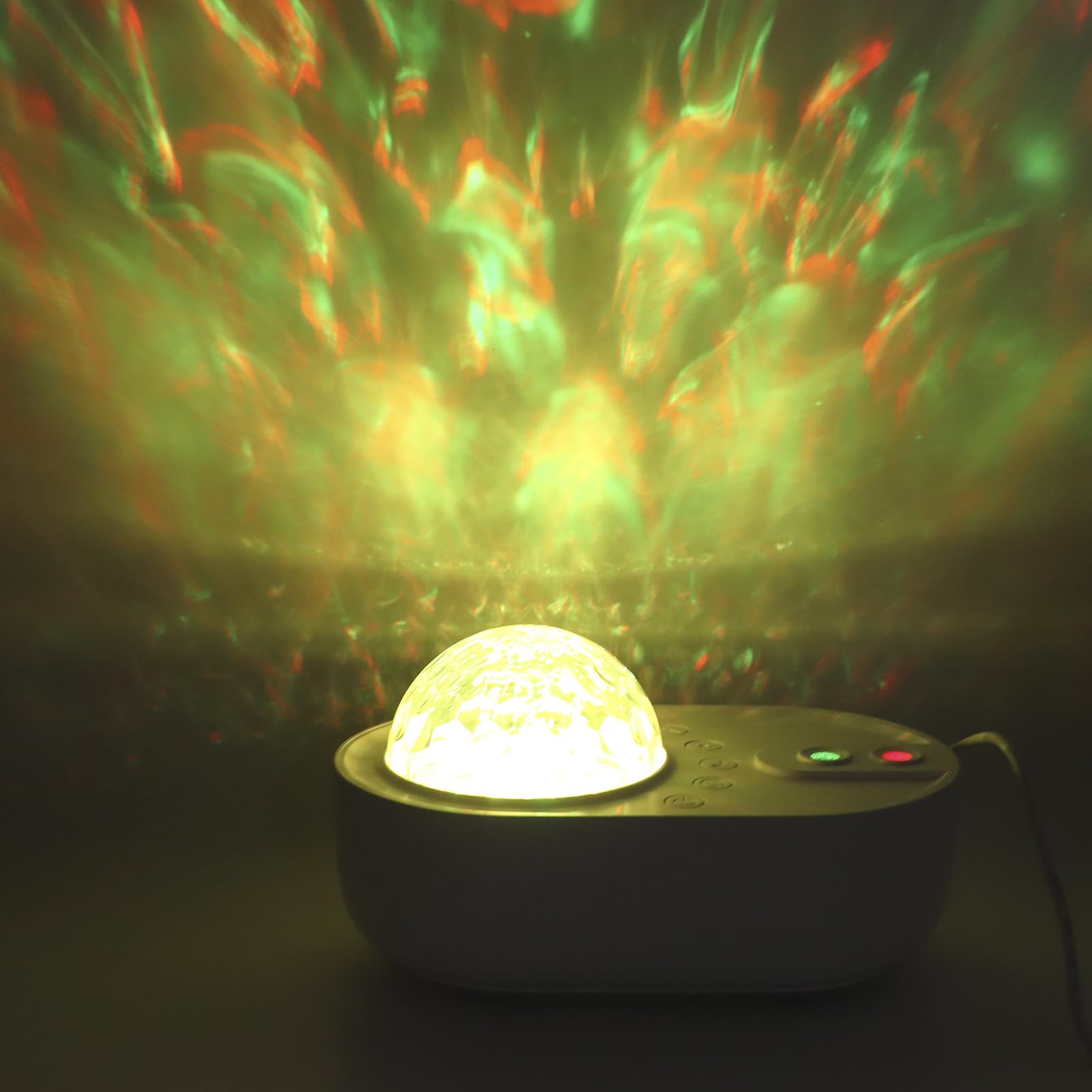 Proyector de luz Nocturna 10 Modos de Color de luz Brillo Ajustable música Estrella Cielo lámpara de proyección Regalo