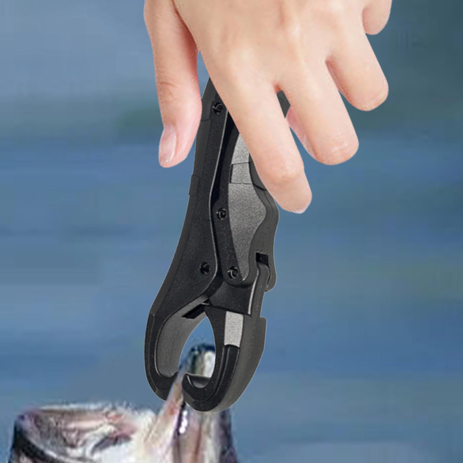 Alicates de agarre de labios para bagre, herramienta de agarre de labio de pescado, herramienta de agarre de labios de pescado robusta, pinza para de bagre, práctico agarre de para agua