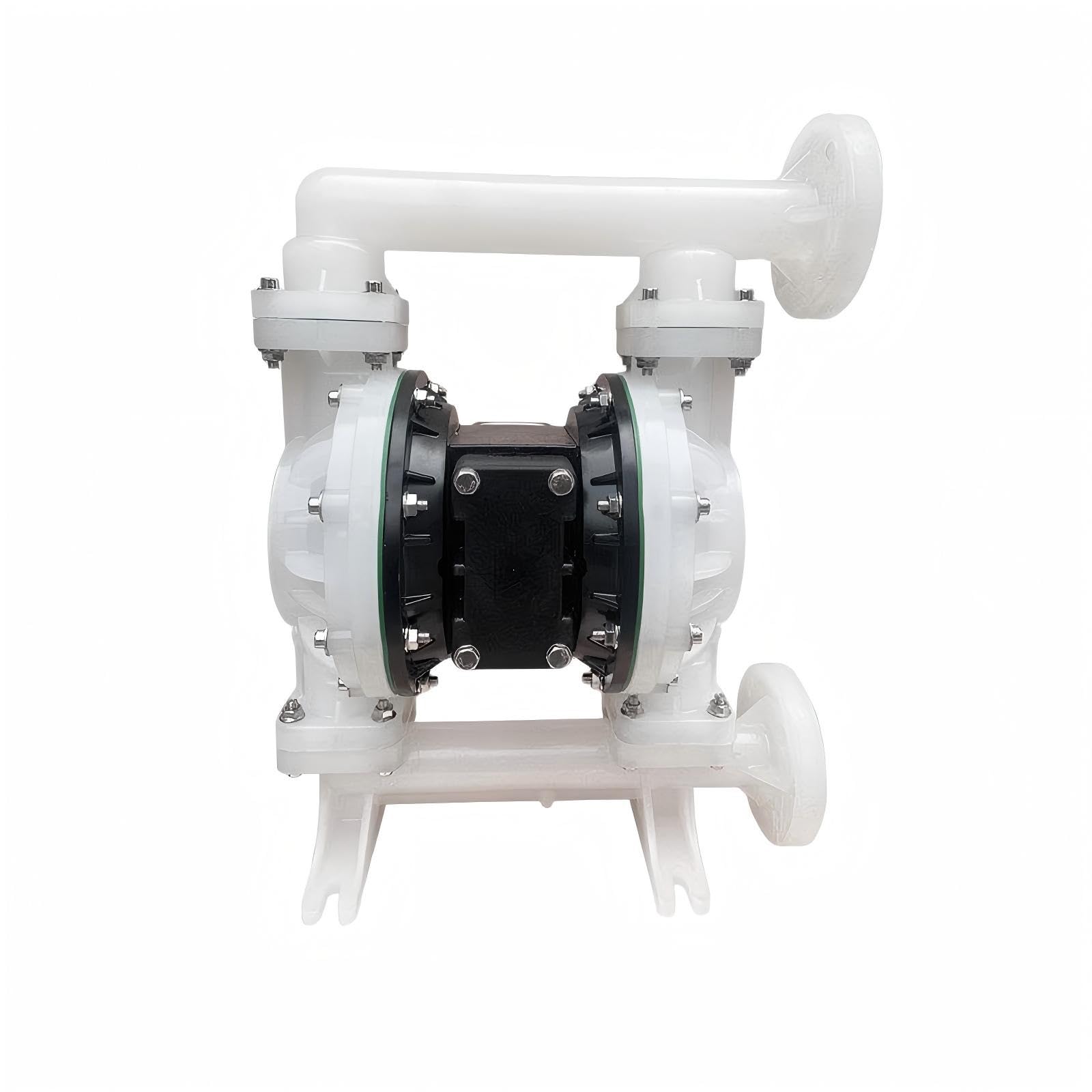 QBY-25 Plastic Flange+F46 Diaphragm Pneumatic Air Operated for Yachts Gardens