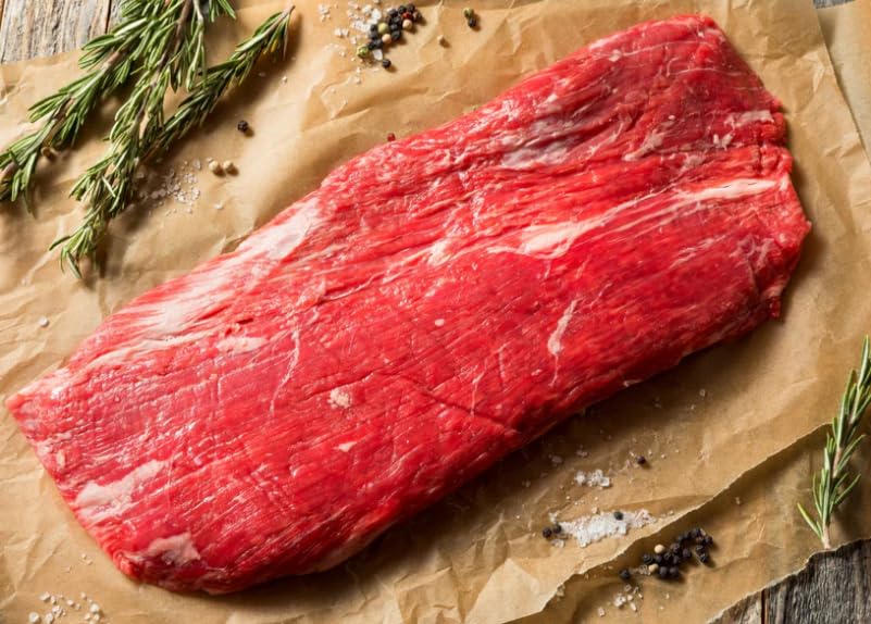 New York Steak & Seafood Frozen USDA Prime Flat Iron Steak - Extra Tender & Juicy, Perfect for Grilling - 4 (8oz) Steaks