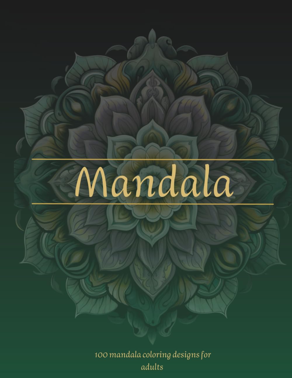 Mandala Coloring Book: 40 mandala desing pages