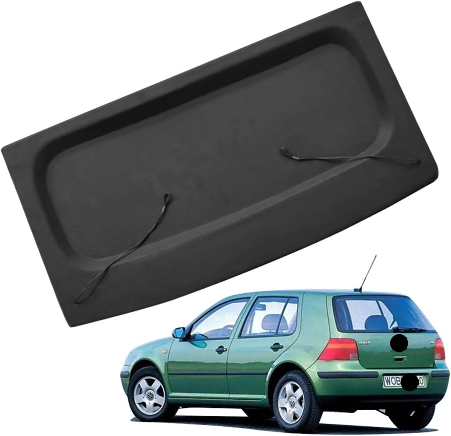 For VW Golf 4 Not-retractable Trunk Cargo Cover Parcel Rack Auto Interior Accessories