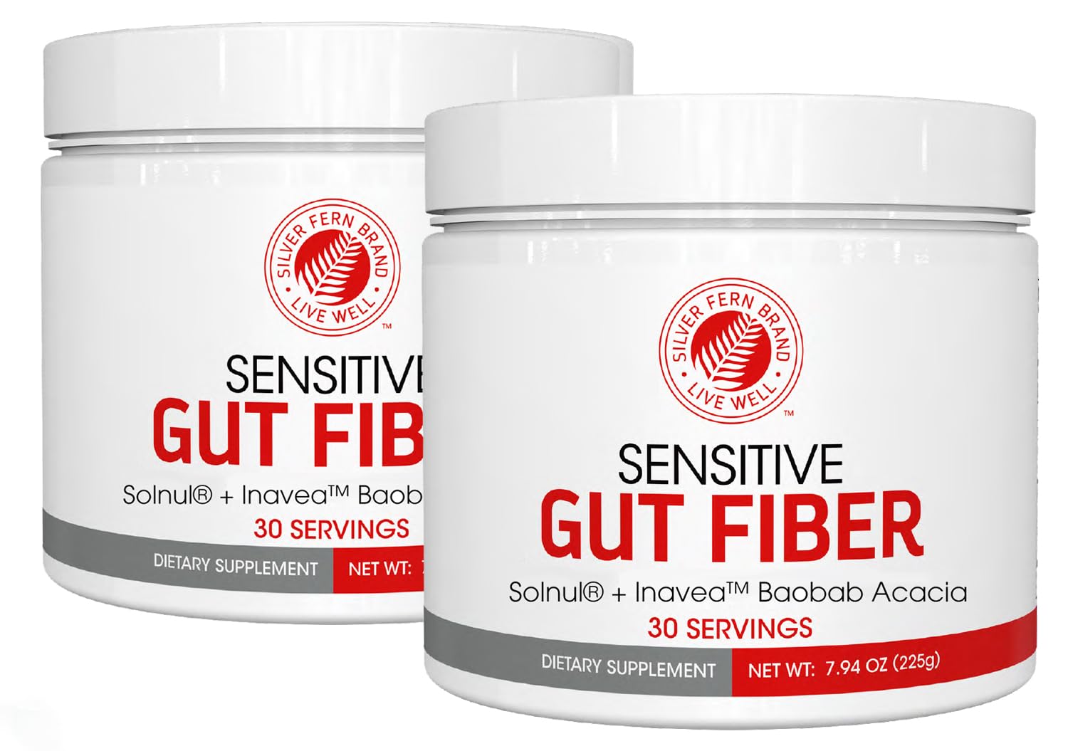 Amazon.com: Silver Fern Sensitive Gut Fiber Supplement - Each Tub