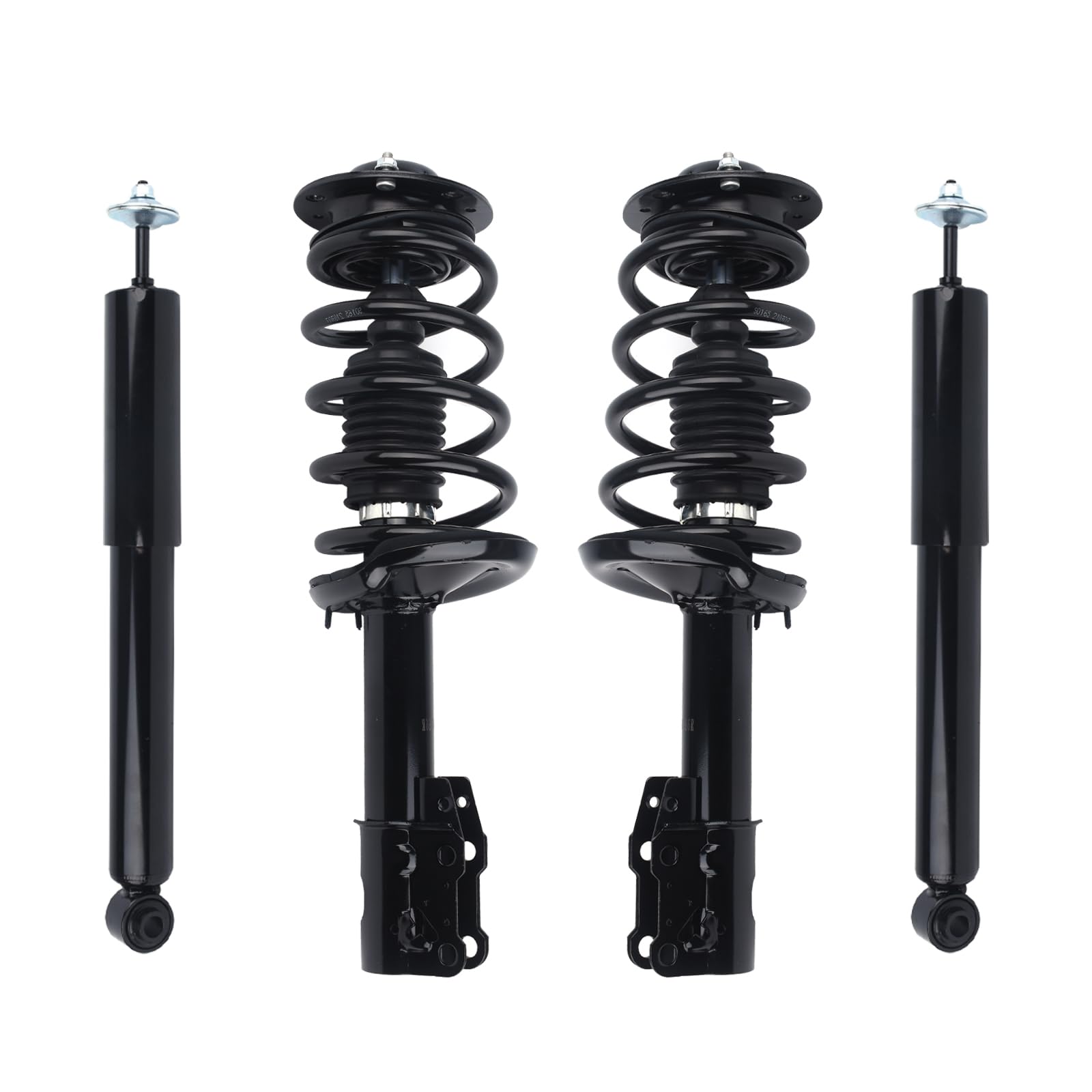 Amazon.com: Autoround Front Rear Complete Struts w/Coil Spring