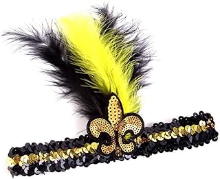 Ranuw Sequins Decor Headband Lovely Hair Hoop Cosplay Performances Headpiece Festival Presents For Friend Kid Sequins Headband Carnival Sequins Headband Women Sequins Headband For Cosplay Sequins