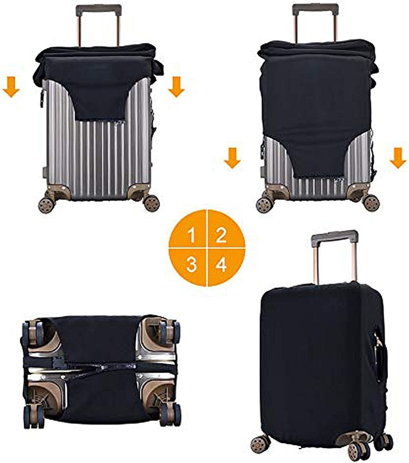 Copertura per bagagli,Copertura protettiva in spandex per va... 9 61eH6YUez7L. AC SL1500