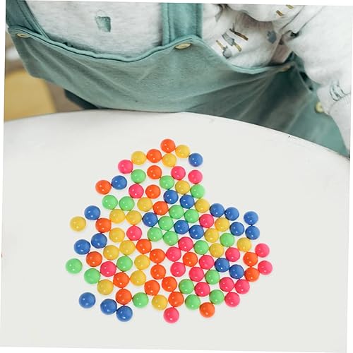 Miniatura 5 de 500 Pcs Counting Balls Probability Learning Balls Pelotas De Pong Balls Bulk Game Balls Replacement Balls for Toys Plastic Playes Plastic Balls
