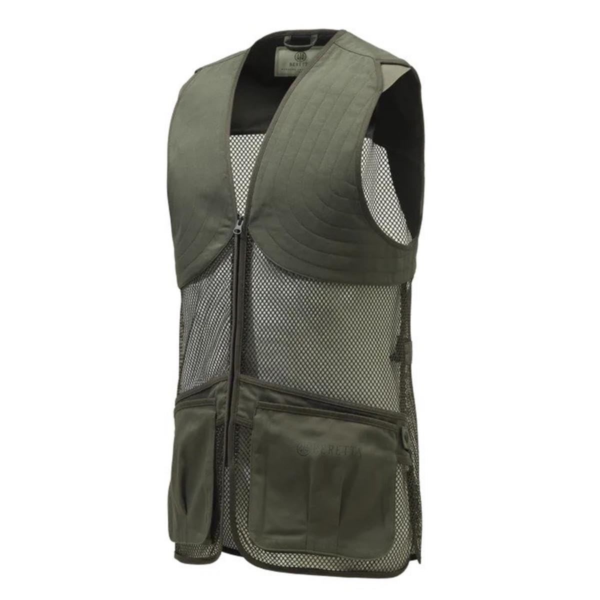 Beretta Men's Foam Full Mesh Vest XX-Large Green Moss - Hunting Outdoor Gear For