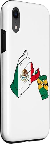 Miniatura 3 de iPhone XR Parent and child Mexico Jamaica family Case