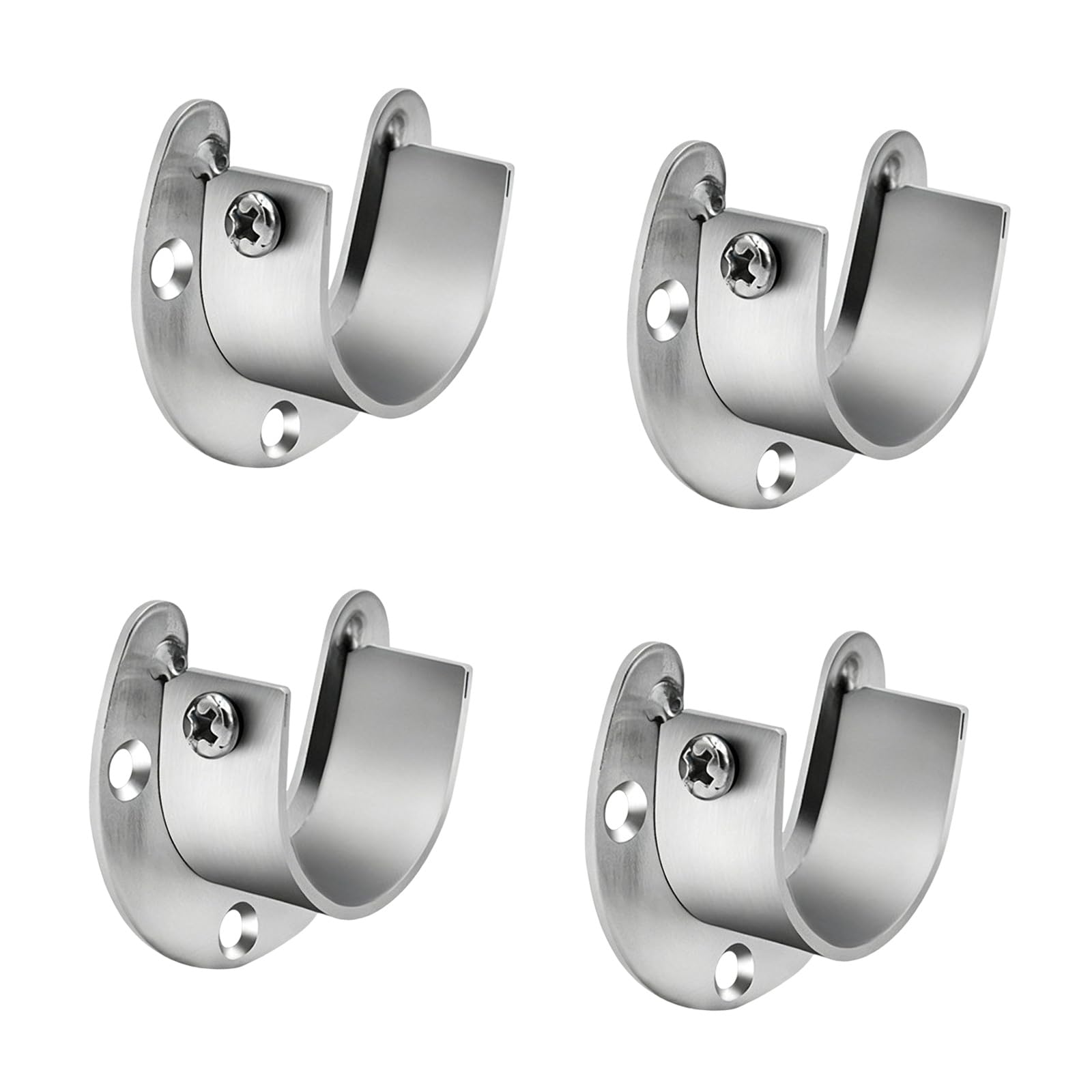 APGLSXY Premium Resistant 304 Stainless Steel Garment Rack Mounts Rustproof and Sturdy Suitable for Home Organization Wardrobe Hanger Rod