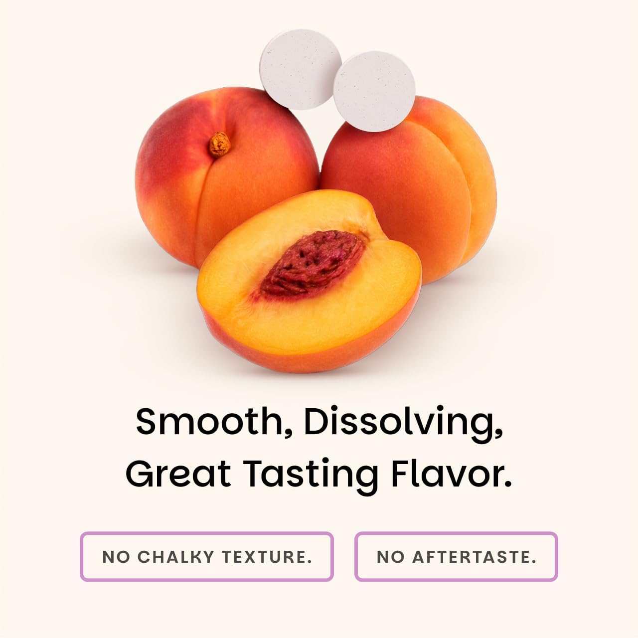 EZ Melts Women's Multi + Hair Growth - Daily Multivitamin for Women - Supports Healthy Energy Levels & Reduced Hair Shedding - Non-GMO & Vegan - Peach - 60 Dissolvable Tablets (30 Servings) - Image 7