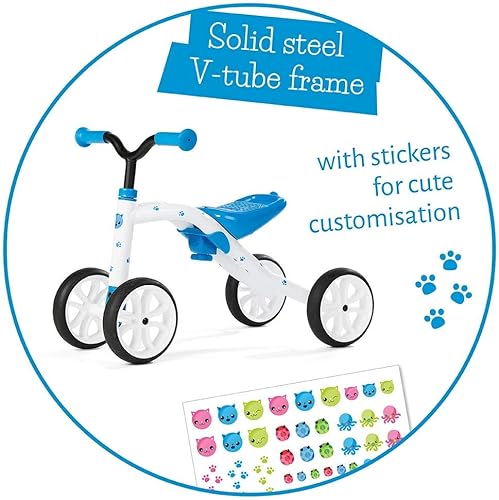 Miniatura 8 de cuadriciclo Grow-with-Me Chillafish Quadie, 4 ruedas, 16 pulgadas, Lime