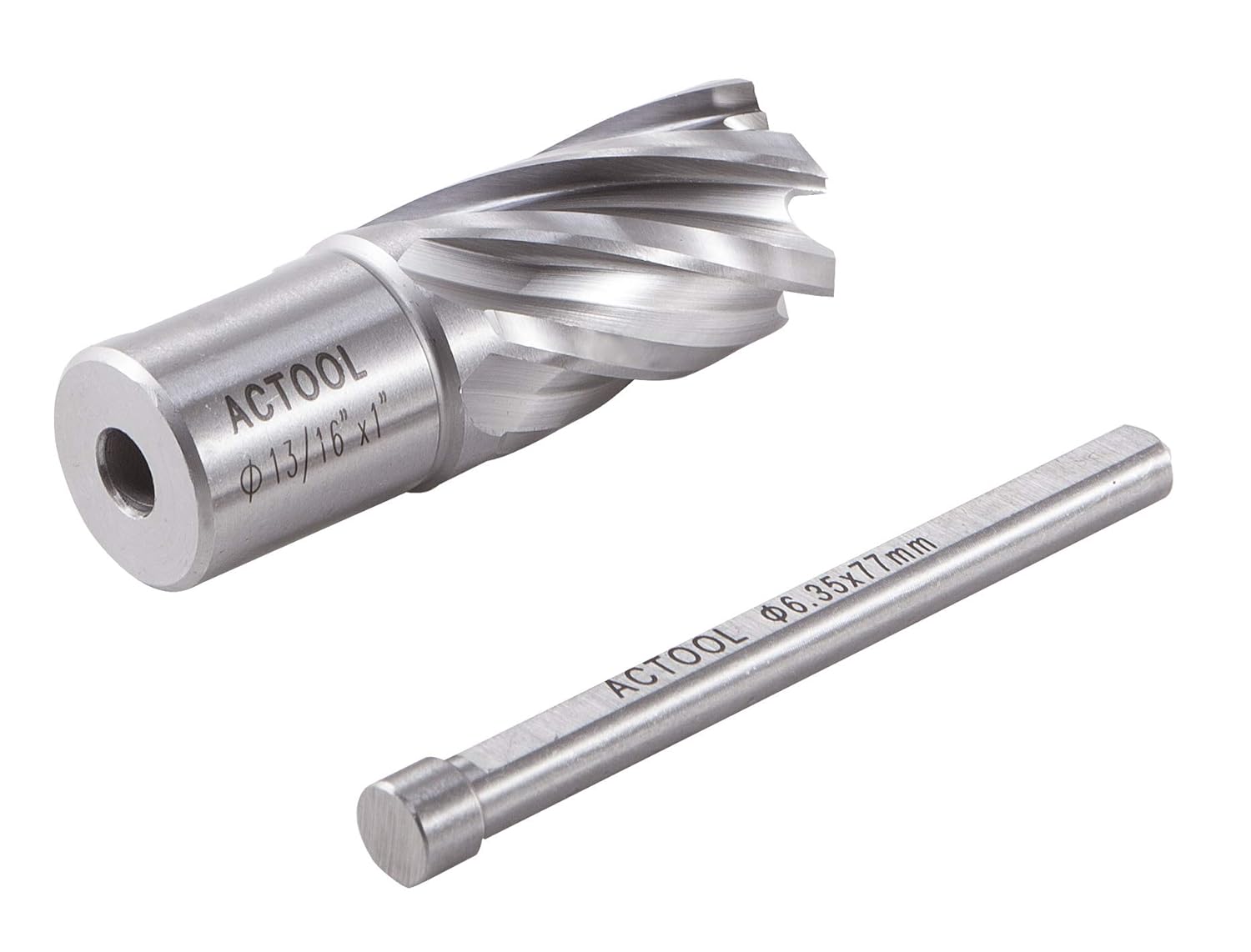 🔥 Hоt Dеаlѕ ACTOOL 13/16 Diameter × 1 Depth of Cut HSS ANNULAR Cutter with 3/4'' Weldon Shank