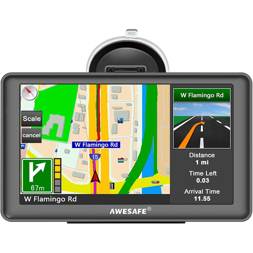 $8/mo - Finance GPS Navigator for Car 7 inch Touch Screen Voice Prompts ...