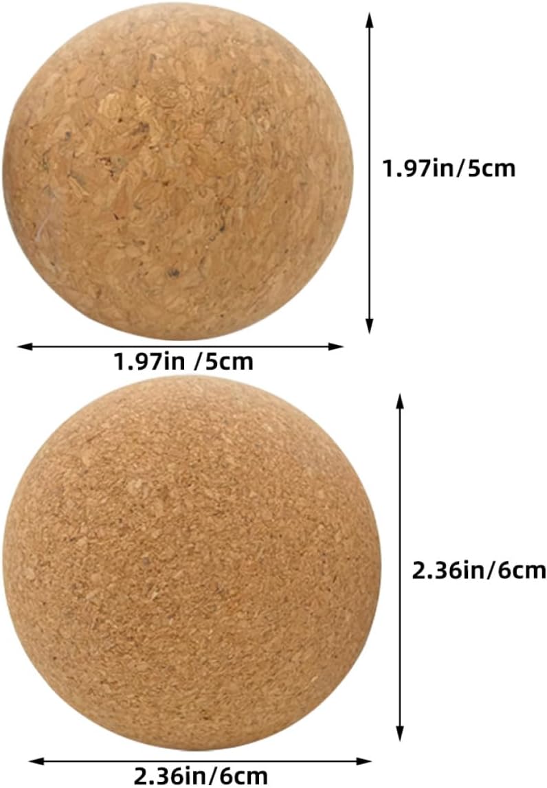 Wood Cork Wine Bottle Stopper Set 2pcs (5cm 6cm) Replaceable Small Jug Stopper Sturdy Wear-resistant for Daily Use
