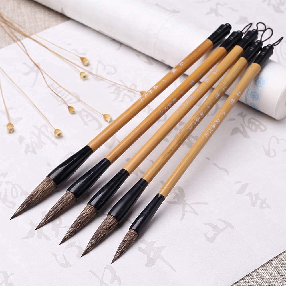 Pinceau de calligraphie chinoise stylos pinceaux stylos de calligraphie aquarelle sumi peinture pinceau de calligraphie chinoise senior pour artiste peinture calligraphie/pinceau de calligraphie