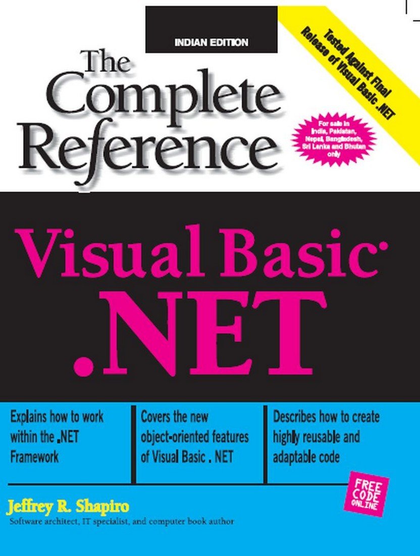VISUAL BASIC.NET: THE COMPLETE REFERENCE