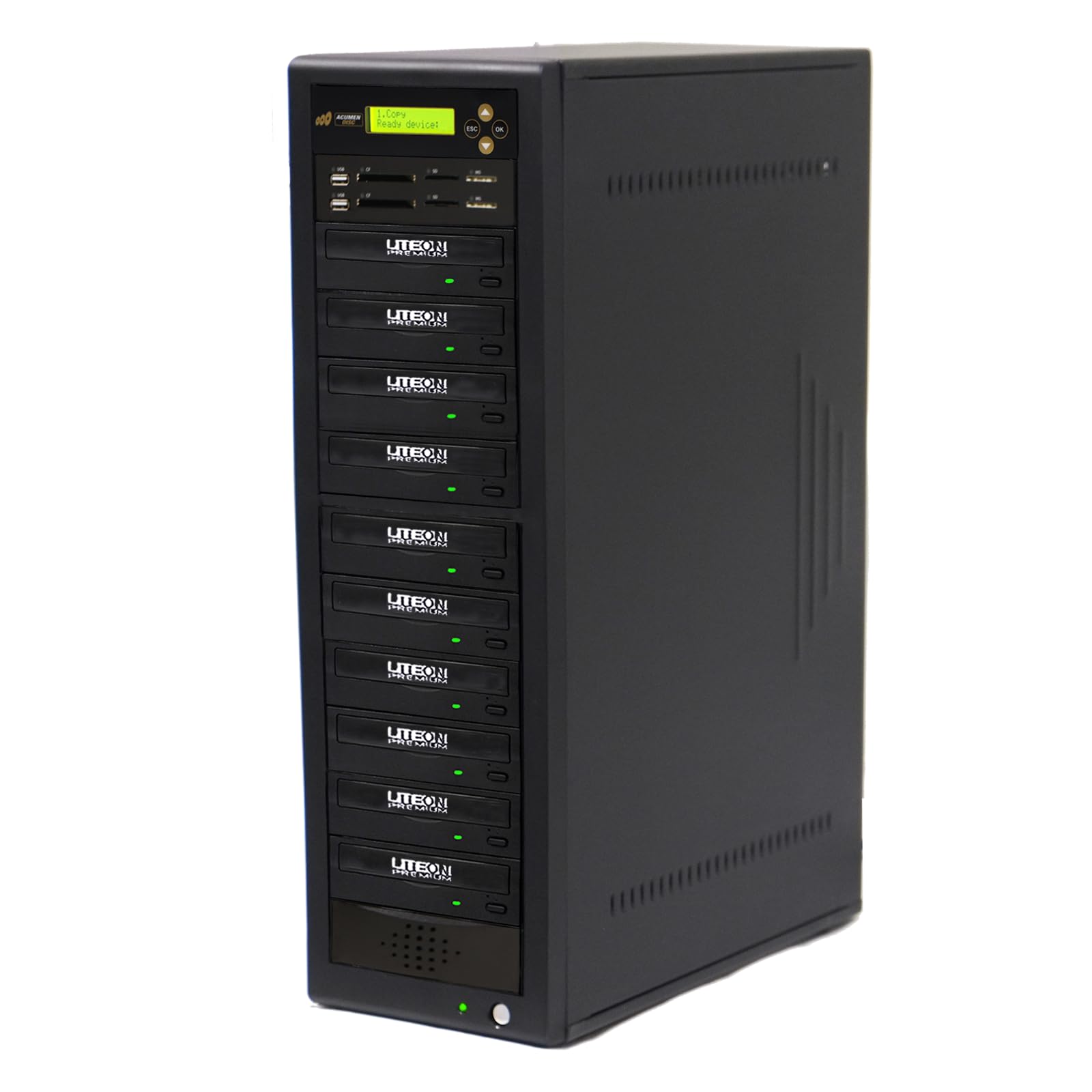 Acumen Disc 1 to 9 Crossover DVD Duplicator - Flash &amp; Disc Copier AD09-MMP