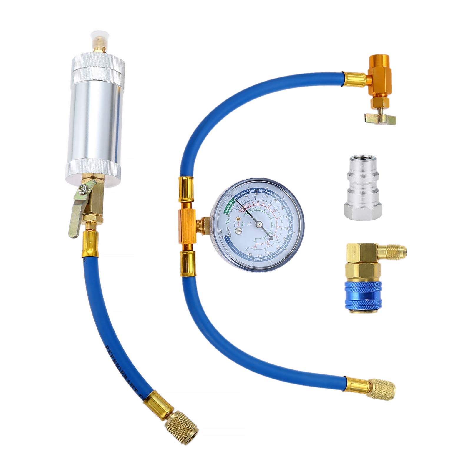Buy SURIEEN R134A AC Oil Injector Tool Kit, R134A Refrigerant Recharge