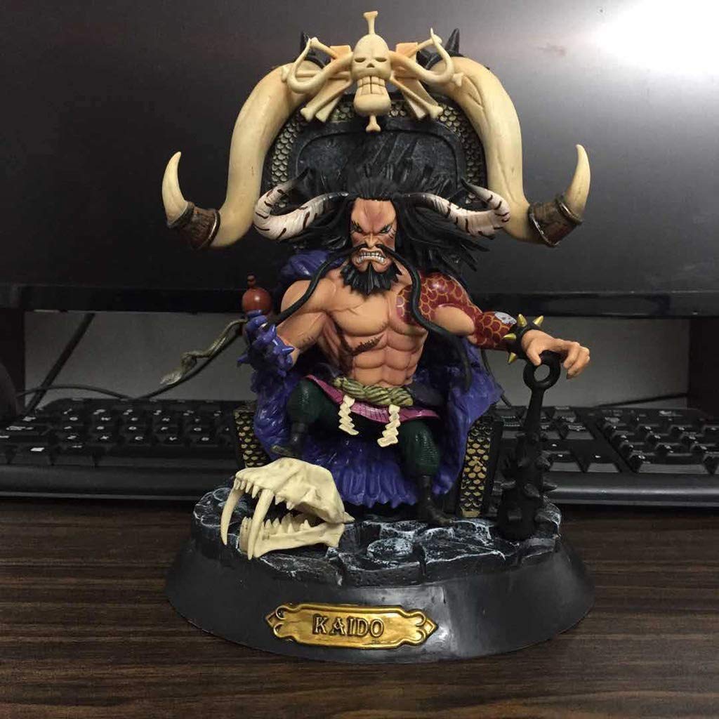 One Piece Four Emperors Baidu Kaidu Static Characters Statue Decoration Collection 23CM Hyococ