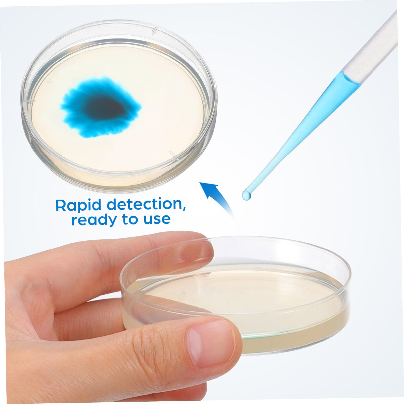 Agar Prevertido Material de Agar Nutritivo 20 Placas de Petri 7cm para Cultivo Microbiológico Ideales para Experimentos en Laboratorio y Escuela