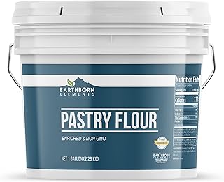 Earthborn Elements Pastry Flour 1 Gallon Bucket, Baking, Always Pure