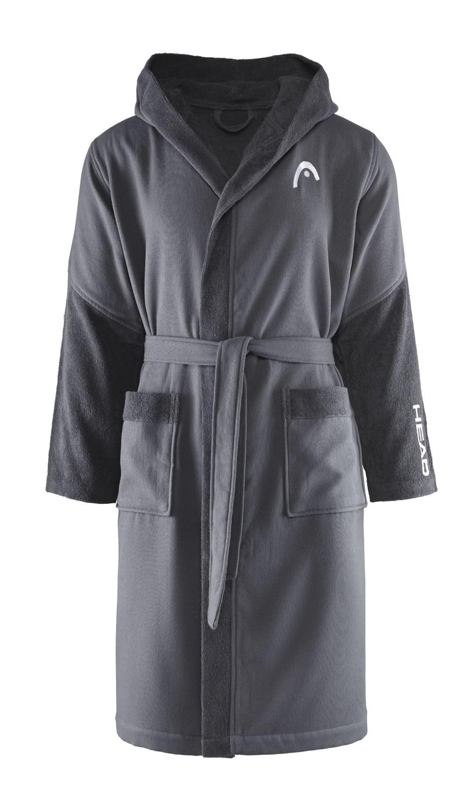 Head Dynamic badjas voor dames en heren, met capuchon en