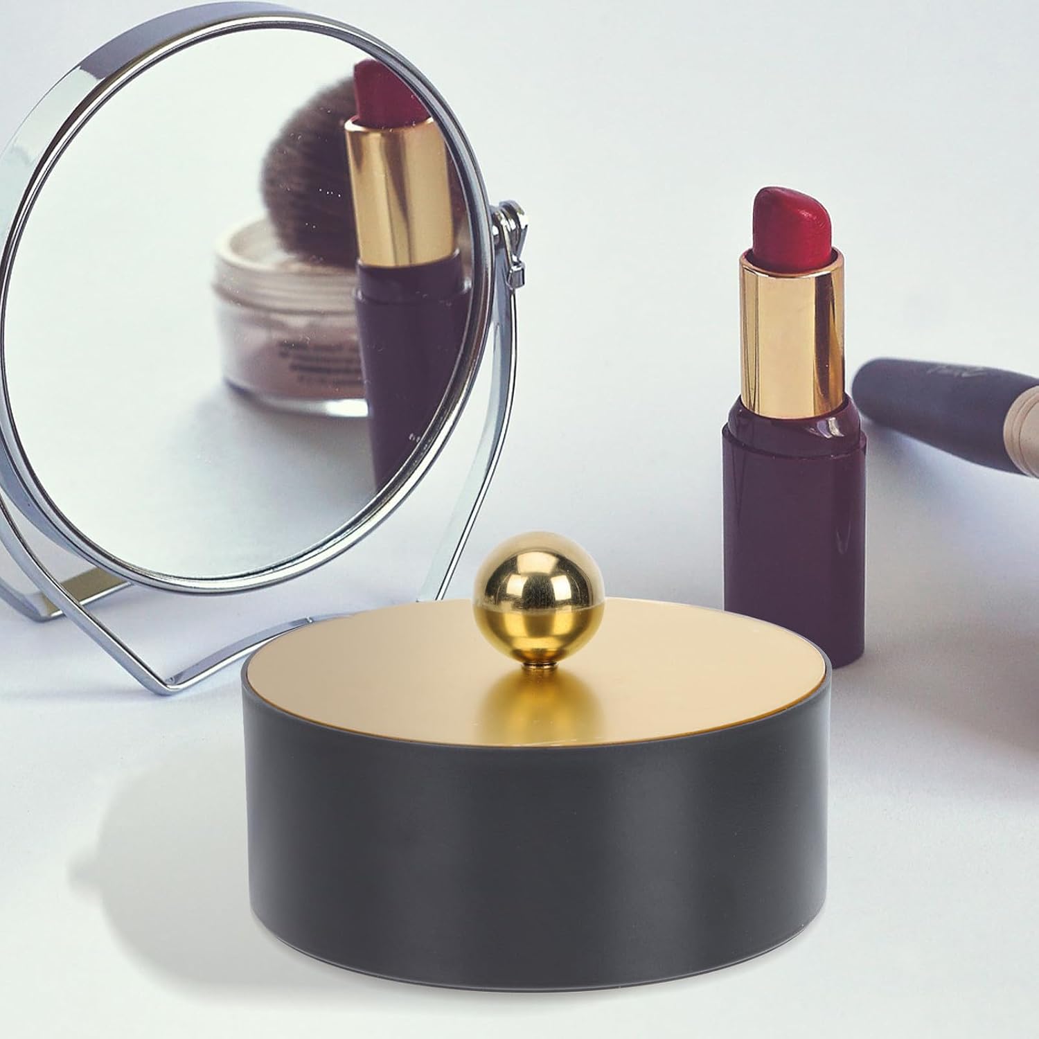 Compact Ring Storage Box with Lid for Jewelry and Bracelets image 3