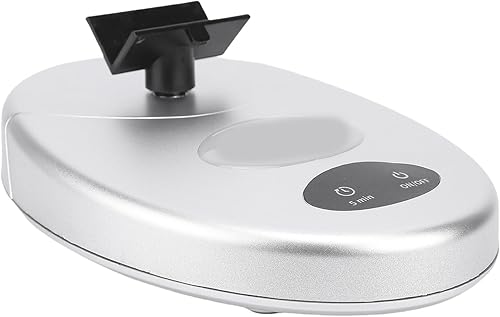 Miniatura 5 de ZJchao Nail Polish Shaker Mixer with 5 Minute Timer Powerful Vibration Portable Liquid Gel Polish Bottle Shaking Machine for Salon Home Silver (US