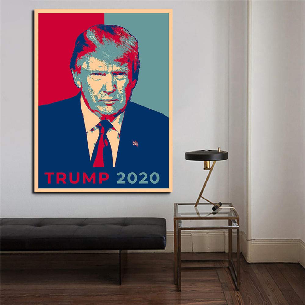 Amazon｜大統領選挙投票2020ドナルドトランプヴィンテージポスター絵画