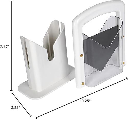 Miniatura 5 de Rebanadora guillotina Bagel Hoan, Blanco