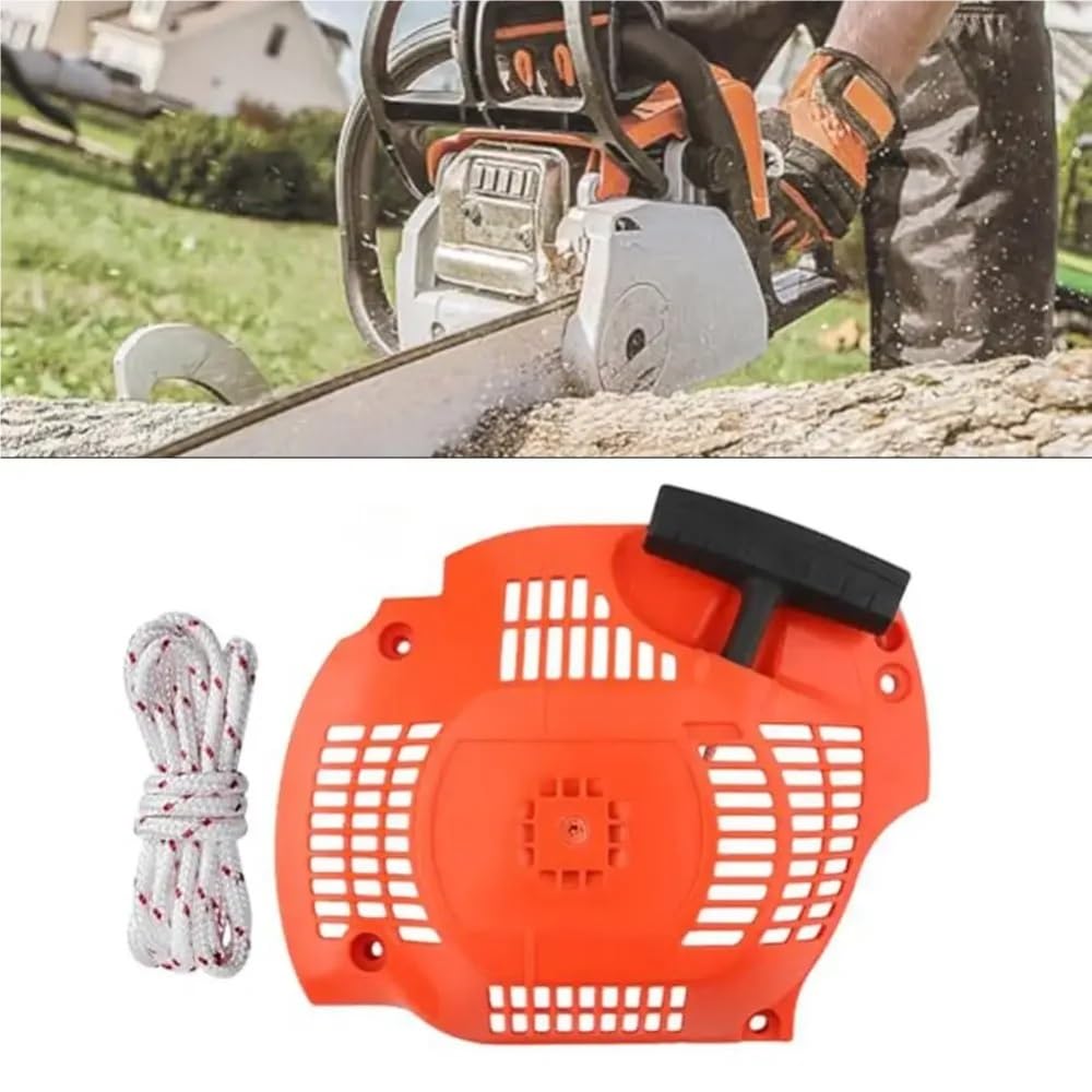 Conjunto de Arranque de Retroceso con Tirador for motosierras 450. Reemplaza el número 544071602. Arranque de Retroceso for cortacésped de jardín. 544071604.