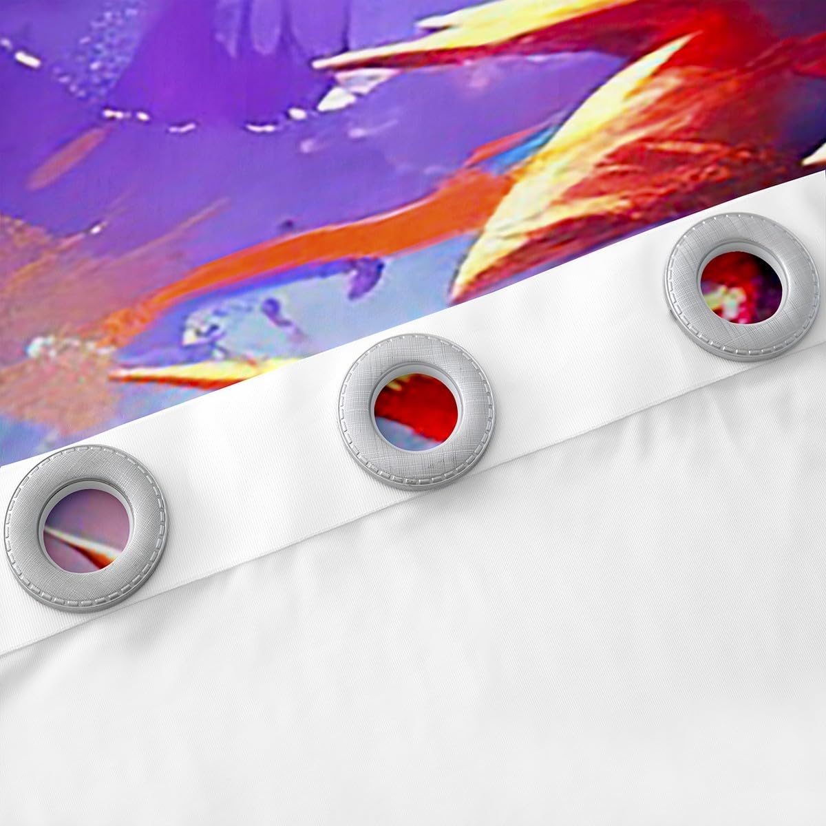 Manfei Fire Dragon Blackout Curtain Fairy Tale Flying Dragon Window Drapes for Kids Boy Girls Room Decor, Animal Theme Window Treatments, Grommet Top 2 Panel Set Bedroom Curtains, 42Wx84L inch