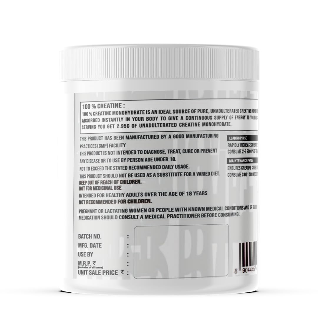 Micronized Creatine Monohydrate Powder - 100% Pure, Unflavored (30 Servings) | Supports Muscle Growth, Strength & Power | Rapid Absorption Pre/Post-Workout Supplement — Amazon image 7