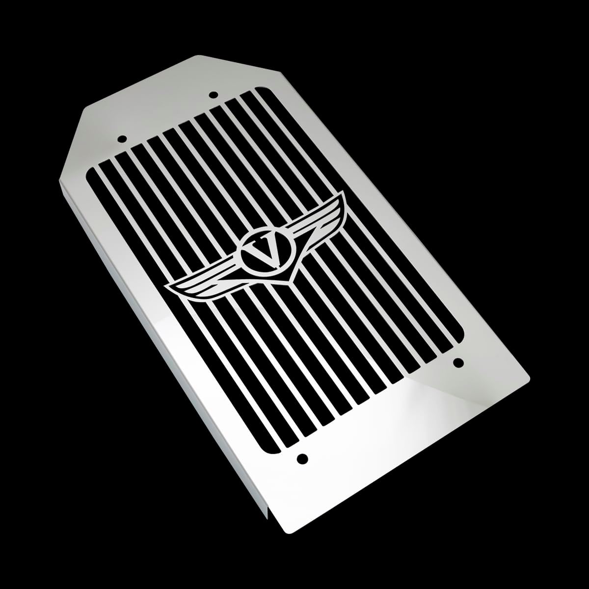 Stainless Steel Radiator Grille Cover Protector Guard compatible with Kawasaki Vulcan 2000 VN2000 Body Frame Radiator Shroud Grill Cover