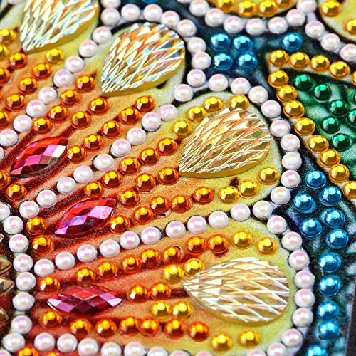 3 Pieces Diamond Painting Bookmark Diamond Tassel Beaded Painting Bookmark Diy Beaded Bookmarks Leather Tassel Bookmark For Valentine's Day Graduation Birthday Embroidery Arts Crafts #TOP1