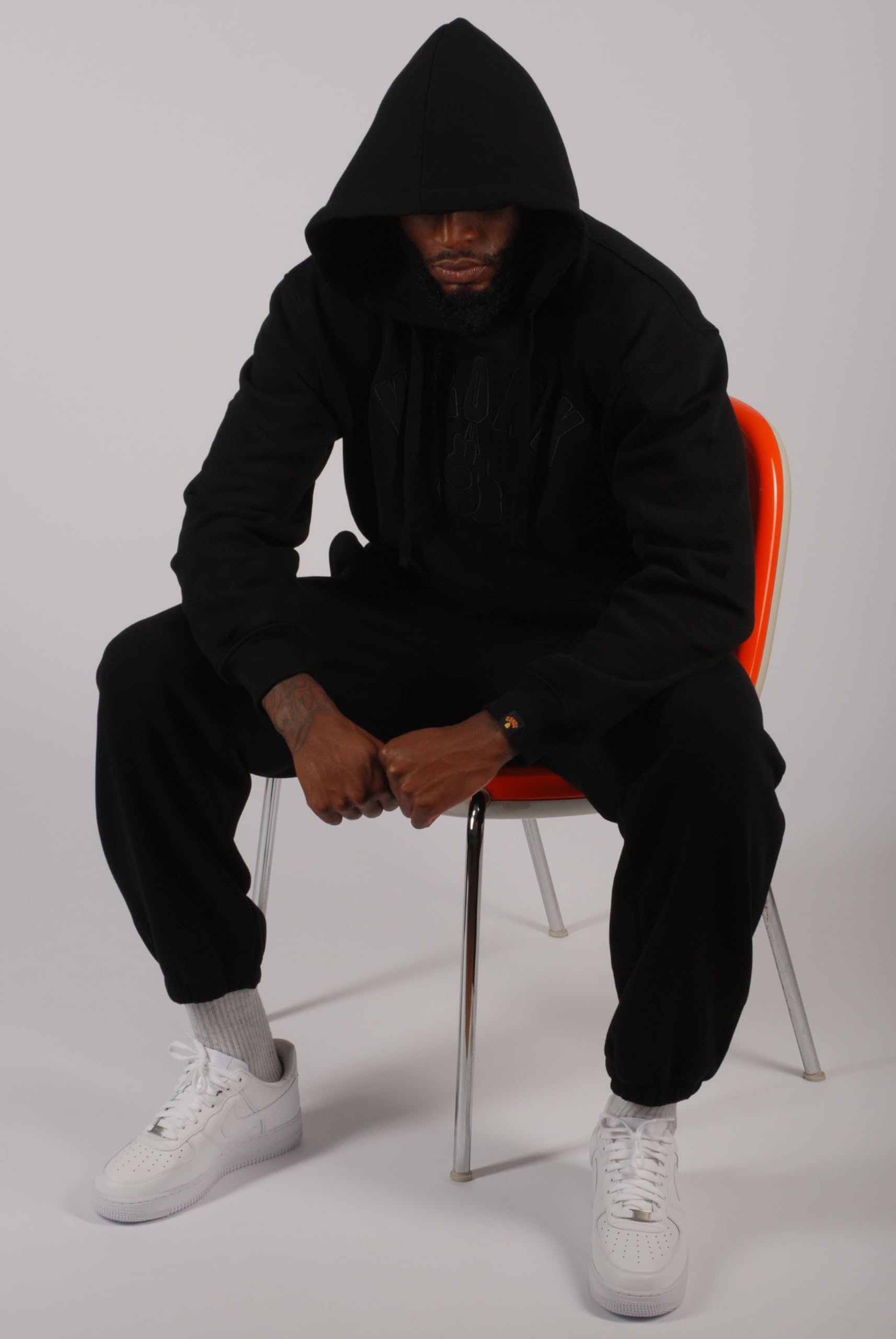 Kronk Detroit Applique Felpa Uomo Regular Fit